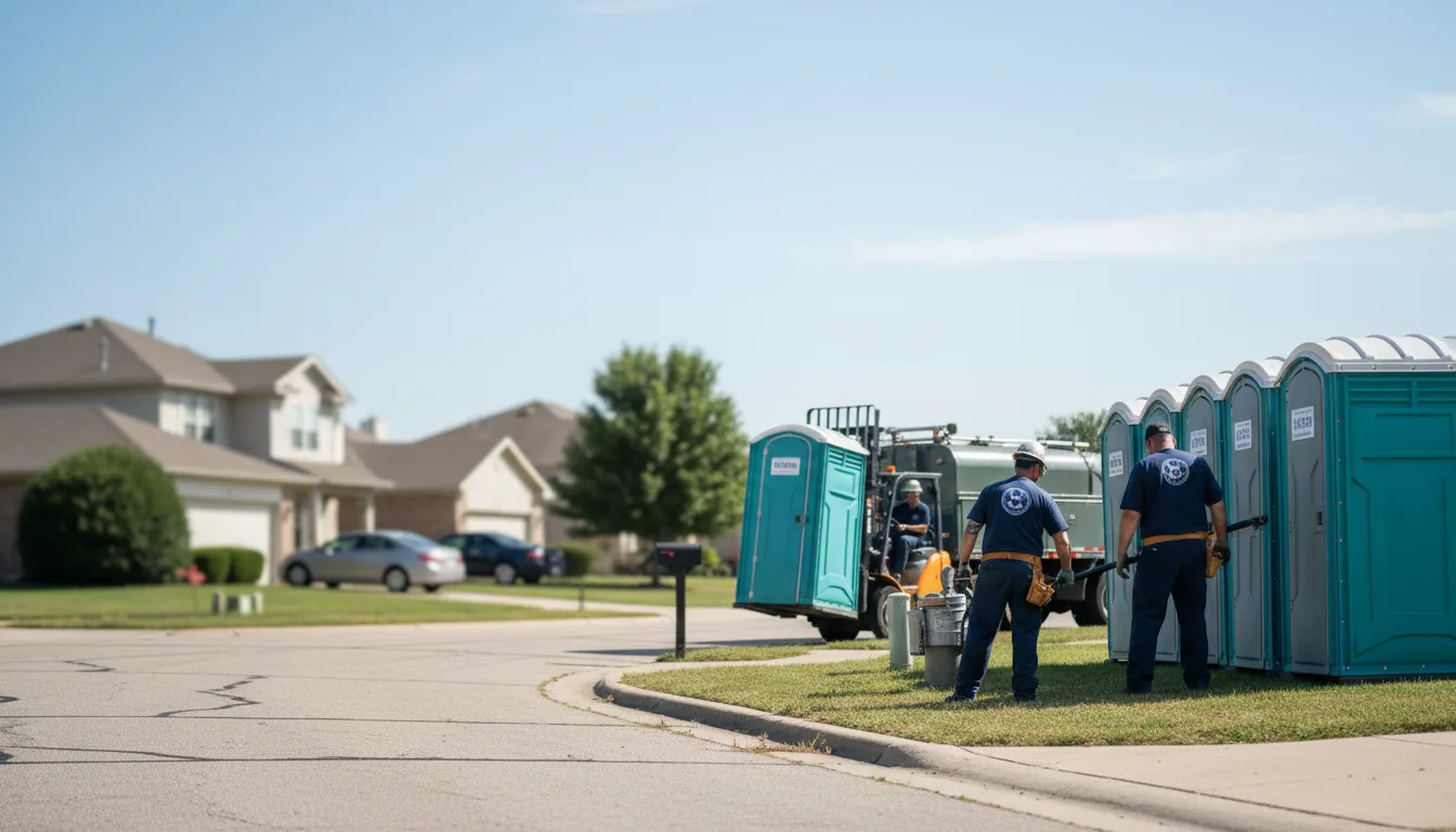 Porta Potty Rental in Cloutierville, LA near me